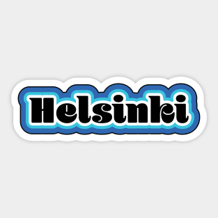 Helsinki! Sticker